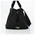 Borsa PRADA Canapa MM in tela 2way Nero Oro Auth 180606 D'oro - vista 4