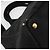 Borsa PRADA Canapa MM in tela 2way Nero Oro Auth 180606 D'oro - vista 9
