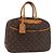 LOUIS VUITTON Monogram Deauville Handtasche M47270 LV Auth BA12868 Monogramm