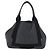 BALENCIAGA Navy Kabas S Tote Bag Leder Schwarz Silber 339933 Auth 180690 - Ansicht 2