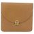Borsa a tracolla con catena Christian Dior in pelle beige e oro Auth BA12791 D'oro - vista 13