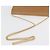 Borsa a tracolla con catena Christian Dior in pelle beige e oro Auth BA12791 D'oro - vista 7