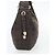 Bulgari Borsa a Spalla BVLGARI Logo Mania Tela Marrone Oro Auth bs35281 D'oro - vista 4