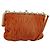 Borsa a Spalla Miu Miu Matelasse Pelle Orange Gold Auth 181161 D'oro Arancione