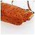 Borsa a Spalla Miu Miu Matelasse Pelle Orange Gold Auth 181161 D'oro Arancione - vista 14
