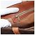 Céline Borsa CELINE Macadam in tela e pelle PVC marrone oro Auth 181540 D'oro - vista 26