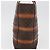Céline Borsa CELINE Macadam in tela e pelle PVC marrone oro Auth 181540 D'oro - vista 3