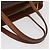 Céline Borsa CELINE Macadam in tela e pelle PVC marrone oro Auth 181540 D'oro - vista 7