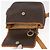 Céline Borsa a Spalla CELINE Macadam Canvas PVC Pelle Marrone Oro Auth 179841 D'oro - vista 10
