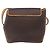 Céline Borsa a Spalla CELINE Macadam Canvas PVC Pelle Marrone Oro Auth 179841 D'oro - vista 2