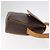 Céline Borsa a Spalla CELINE Macadam Canvas PVC Pelle Marrone Oro Auth 179841 D'oro - vista 3