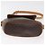 Céline Borsa a Spalla CELINE Macadam Canvas PVC Pelle Marrone Oro Auth 179841 D'oro - vista 5