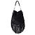 Jimmy Choo Tatum Hobo Bag aus Leder und Wildleder mit Fransen - Ansicht 2