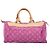 Borsa Louis Vuitton Neo Speedy Pink Monogram Denim Fuschia - vista 3