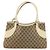 Borsa Tote GUCCI GG Canvas Beige Argento 113015 Auth 179900 - vista 2