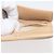 Cartera Trifold CHANEL de cuero Beige Gold CC Auth BA12653 Dorado - vista 18