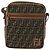 Borsa a Spalla FENDI Zucca Canvas Nero Marrone Auth 180611 - vista 13