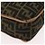 Borsa a Spalla FENDI Zucca Canvas Nero Marrone Auth 180611 - vista 14