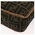 Borsa a Spalla FENDI Zucca Canvas Nero Marrone Auth 180611 - vista 16