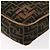 Borsa a Spalla FENDI Zucca Canvas Nero Marrone Auth 180611 - vista 9