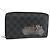 LOUIS VUITTON Damier Graphite Illustre Zippy Organizer Wallet N63002 Auth 140524 Damier ebene