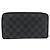 LOUIS VUITTON Damier Graphite Illustre Zippy Organizer Wallet N63002 Auth 140524 Damier ebene - view 2