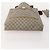 Borsa GUCCI GG Supreme GG Plus Web Sherry Line in PVC 4 Set Beige Avorio Auth 178836 Crudo - vista 13