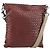 BORSA BOTTEGA VENETA INTRECCIATO in pelle Bordeaux Silver 276357 Auth BA12816