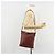 BORSA BOTTEGA VENETA INTRECCIATO in pelle Bordeaux Silver 276357 Auth BA12816 - vista 23