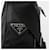 Borsa a tracolla PRADA Nylon Nero Argento Auth 179291 - vista 19