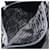 Borsa a tracolla PRADA Nylon Nero Argento Auth 179291 - vista 25