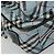 Borsa a tracolla BURBERRY Nova Check Blue Label Nylon Azzurro Light Silver Auth 181134 Argento Blu chiaro - vista 14