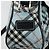 Borsa a tracolla BURBERRY Nova Check Blue Label Nylon Azzurro Light Silver Auth 181134 Argento Blu chiaro - vista 17