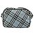 Borsa a tracolla BURBERRY Nova Check Blue Label Nylon Azzurro Light Silver Auth 181134 Argento Blu chiaro - vista 2