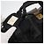 Valigia GUCCI GG Canvas Web Sherry Line Nera Oro Auth 179648 Nero D'oro - vista 17