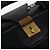 Valigia GUCCI GG Canvas Web Sherry Line Nera Oro Auth 179648 Nero D'oro - vista 18