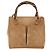 GUCCI Bamboo Handtasche Wildleder 2way Beige Gold 000 1364 0316 Auth 181173 Golden - Ansicht 13