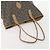 Tote Bag SAINT LAURENT PRADA Canvas PVC 2 Set Beige Auth BA12662 - Ansicht 5