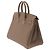 Hermès Borsa HERMES Birkin 25 in Pelle Étoupe - 103575 Taupe - vista 6