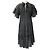 Vestido Doris de algodão azul-noite com mangas de babados Ulla Johnson - Ansicht 3