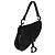 Borsa Saddle in pelle di vitello intrecciata nera ultramatte Christian Dior Nero - vista 2