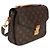 Louis Vuitton Pochette Metis in tela Monogram Marrone - vista 4
