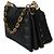 Louis Vuitton Coussin MM in pelle di agnello nera con monogramma in rilievo Nero - vista 4