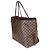 Louis Vuitton Damier Ebene Canvas Neverfull GM Marrone - vista 3