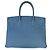 Hermès Bleu Brighton Epsom Birkin 30 PHW Azul - vista 2