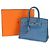 Hermès Bleu Brighton Epsom Birkin 30 PHW Azul - vista 5