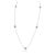 Collana Tiffany & Co. in platino e diamanti Diamond By The Yard
