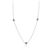 Collana Tiffany & Co. in platino e diamanti Diamond By The Yard - vista 3