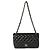 Timeless Borsa Chanel Black Quilted Lambskin Jumbo Classic Double Flap Nero - vista 2