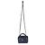 Vanity Beauty Case Chanel Navy in Agnello Trapuntato con Manico e Catena Blu - vista 5
